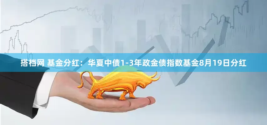 搭档网 基金分红：华夏中债1-3年政金债指数基金8月19日分红