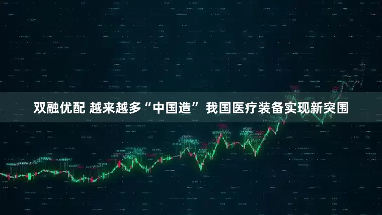 双融优配 越来越多“中国造” 我国医疗装备实现新突围